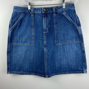 Woman’s Fall Creek Blue Jean Skirt Size 12